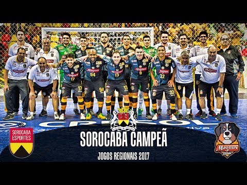 Gols Magnus Sorocaba 7x4 Itapeva - Sorocaba Campeã Jogos Regionais