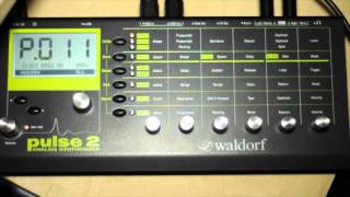 Video thumbnail for Waldorf Pulse 2 - first soundcheck - HQ Audio by MrSynthmania