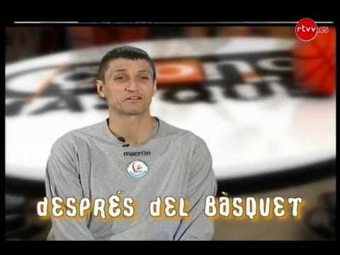 RTVV Crono Bàsquet: Carlos Cazorla, jugador del Meridiano Alacant