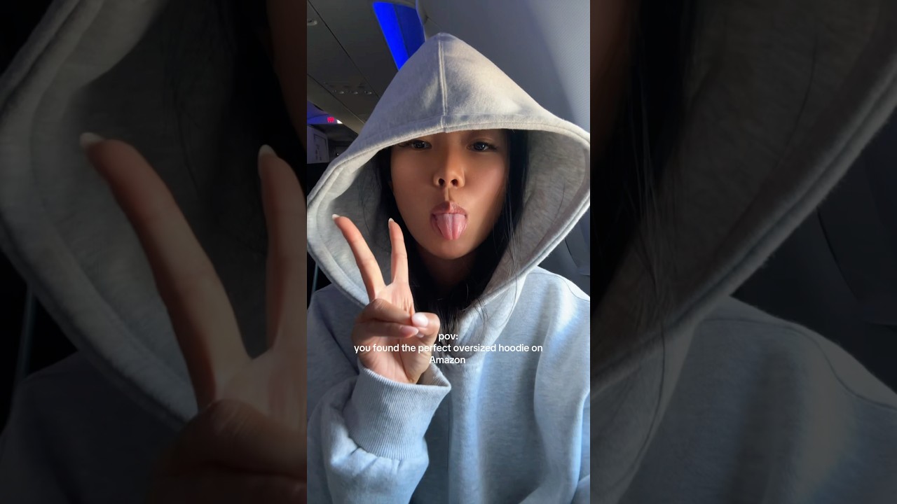 the PERFECT oversized hoodie from Amazon