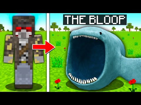 Transforming into ALL WATER SCPs in Minecraft!
