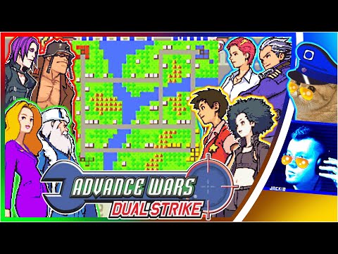 Advance Wars: Dual Strike - Teams Versus - Crop River