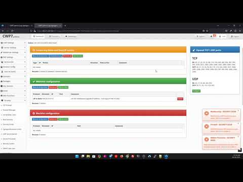 CWP - Control Web Panel Post Installation Configuration Steps - https://www.alphagnu.com