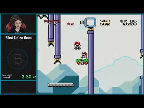 SMW Blind Kaizo Race Week 30 - Frosty Frolic by Nate_Fikes