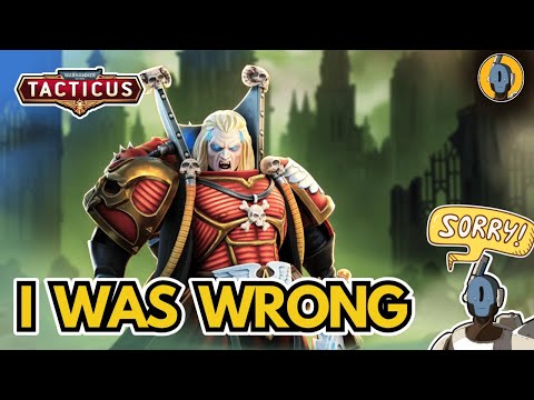 I was wrong about Mephiston! | Blood Angels Librarian shines with the Custodes Team!