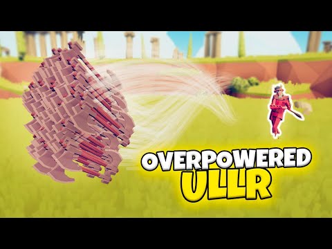 OVERPOWERED ULLR VS EVERY FACTION (CUSTOM) | TABS MODDED GAMEPLAY