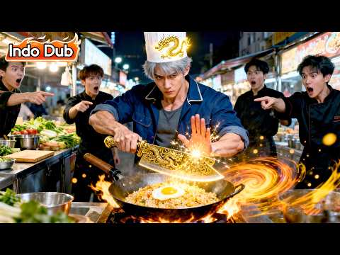 Pedagang nasi goreng jalanan diejek,sepiring nasi telur bikin semua koki top takluk,mengakui kalah!