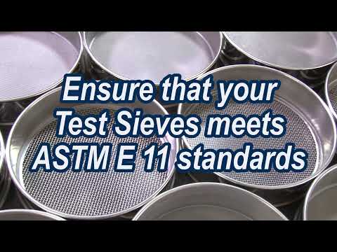 Sieve Services: Verification, Re-verification, and Master Matched Test Sieves