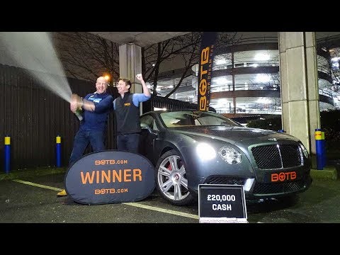Winner! Week 13 2018 - Philip Bodycote - Bentley Continental GT W12  & £20,000!