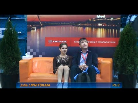 Юлия Липницкая. Братислава, КП, 29.09.2016, Турнир 24th Ondrej Nepela Memorial