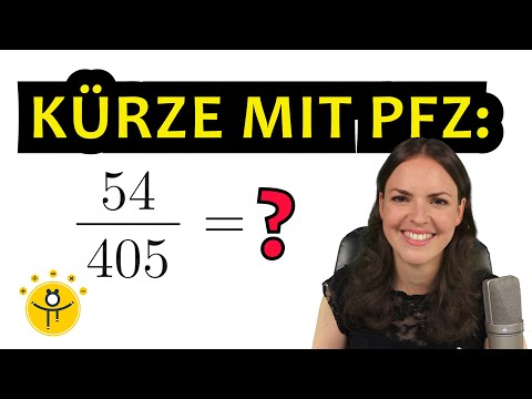 BRÜCHE KÜRZEN mit Primfaktorzerlegung – Bruchrechnung einfach erklärt