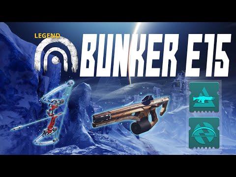 Bunker E15 Legendary Lost Sector | Easy Solo! Hunter Gameplay