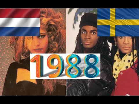 Netherlands & Sweden charts : Every top 20 singles of 1988