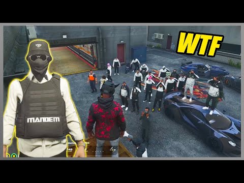 Vinny's Reaction To The Mandem Taking Over Little Seoul | NoPixel RP | GTA | CG