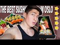 $65 Sushi Taste Test | Finding The Best Sushi In Oslo | Does Expensive Mean Better?