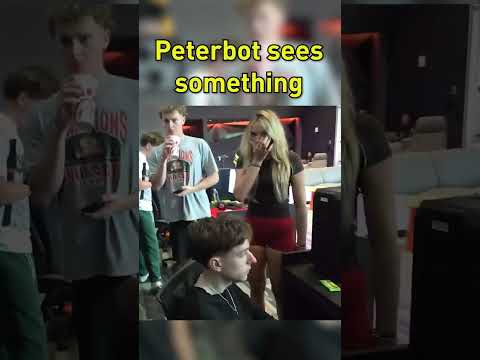 Peterbot sees something...