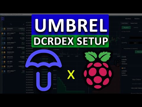 How-To DCRDEX on Raspberry Pi with Umbrel