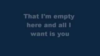 Mitchel Musso-Empty (lyrics)