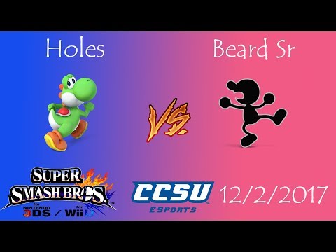 Riptide 4 Smash 4 - Holes (Yoshi) vs Beard Sr (Mr. Game & Watch)