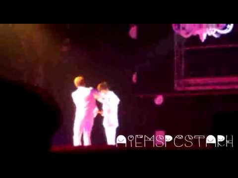 [Fancam] 110207 12Plus Miracle Day Be My Priness - YaSung & RyeoWook Magic (By AI3MSPCSTARH)