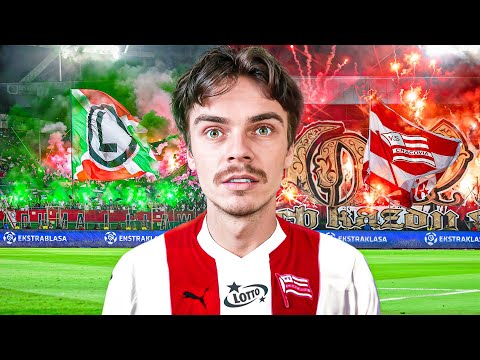 Poland’s Insane Football Atmosphere: Legia Warszawa vs Cracovia!🔥