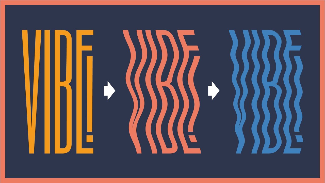 Create a Wavy Text Effect in Illustrator (With Free Template)