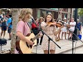 Crowd STOPS For AMAZING Street Performance Stand By Me Karolina Protsenko Oscar Stembridge