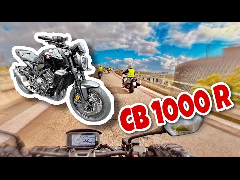Ich fahre die Honda CB1000R Black Edition - Gruppentour - Neue Erfahrung - Meine erste 1000er Fahrt