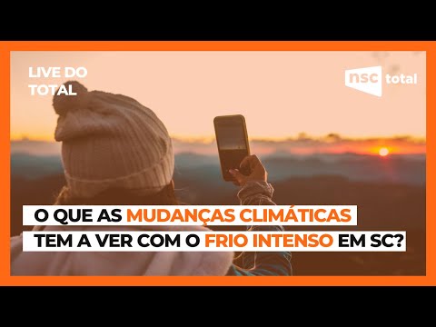 AO VIVO: Como as mudanças climáticas afetam as temperaturas em Santa Catarina