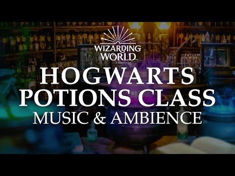 Harry Potter & Fantastic Beasts | Hogwarts Potions Class Music & Ambience, Collab with ASMR Weekly