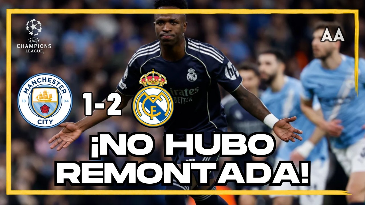 ¡Vinicius Jr SENTENCIA al City! Con doblete Real Madrid avanza sin drama en la Champions