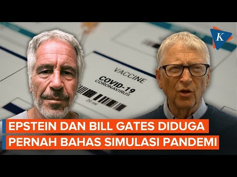 Jauh Sebelum Covid-19, Epstein dan Bill Gates Diduga Bahas Simulasi Pandemi Global