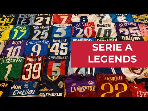 SERIE A LEGENDS FOOTBALL SHIRT COLLECTION - THE FOOTBALL SHIRT SHOW EP.2
