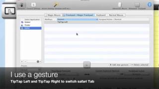 How To Switch Safari Tab With TrackPad Gestures