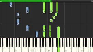 Andrea Bocelli - Por Una Cabeza - Piano Backing Track Tutorials - Karaoke