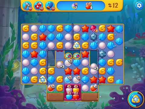 Fishdom level 6262 no boosters フィッシュダム ノーマル [Friend's]