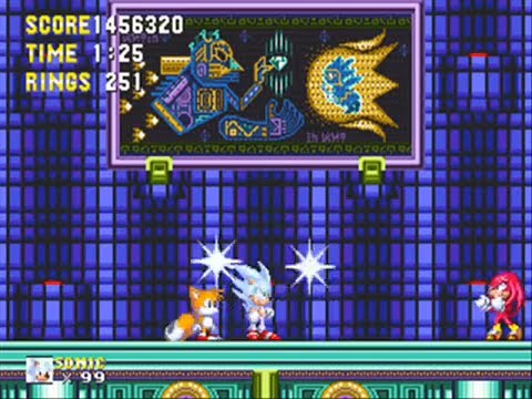 Sonic 3 & Knuckles Part 11: Hidden Palace Zone (Hyper Sonic & Tails)