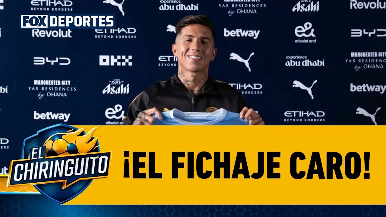 👀🤑 ENZO Fernández, el fichaje más caro de ÚLTIMA HORA, llega a MANCHESTER CITY | El Chiringuito