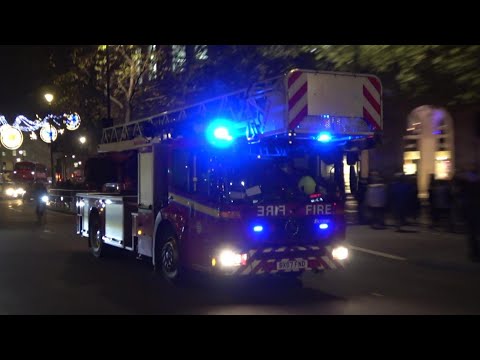 London Fire Brigade responding with BULLHORN - DPLs, ALPs and Officers!
