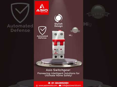 Empower your home with Asio Switchgear