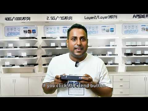 Foredge AI8010G Gigabit Poe Switch