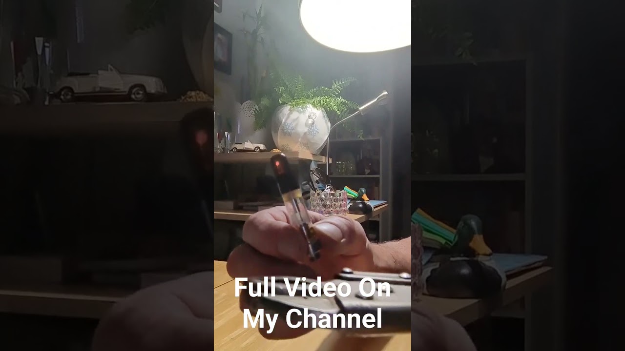 How to remove the resin from your 510 cartridge.