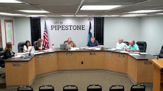 Pipestone City Council Meeting  8.17.2026