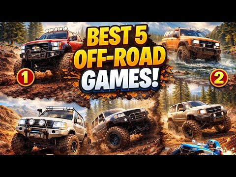 5 Best Offroad Driving Games🔥🔥 You Must Play in 2026!