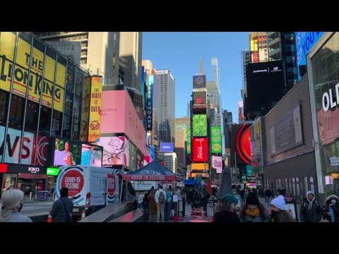 NYC COVID–19 Testing Sites & New Year’s Eve Celebration In Times Square