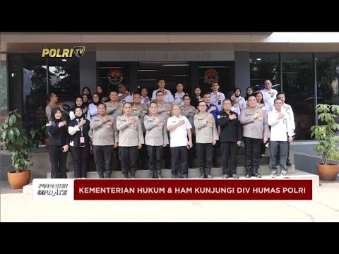 PRESISI UPDATE : DIV HUMAS POLRI TERIMA AUDIENSI KEMENKUMHAM RI 07/08/2024 16.00