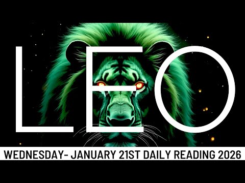 *LEO* TAKE ADVANTAGE OF THIS NOW BECAUSE THIS WON'T LAST FOREVER!!!  - January 21st Daily 2026