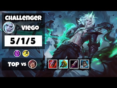 Viego vs Sett Top 11.13 Challenger S11 Gameplay (5/1/5) - NA