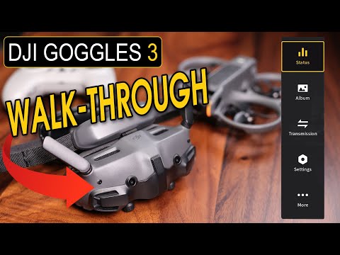 DJI Goggles 3 Full Walkthrough for Beginners! | Avata 2