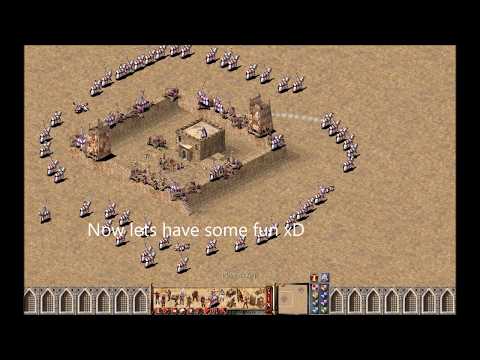 How to place/move units (fire balistas, catapults) on top of walls in stronghold crusader